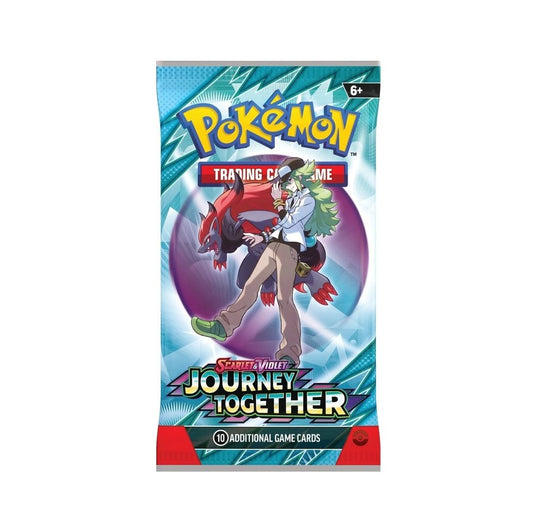 Pokémon SV9 Journey Together Booster pakke – en spændende tilføjelse til din samling med nye kort og strategier.