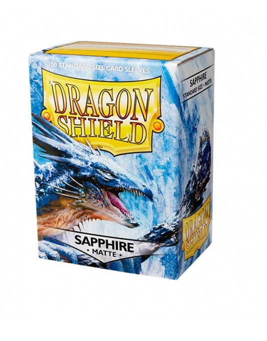 Dragon Shield Standard Sleeves - Matte Blue Saphire (100 Sleeves)