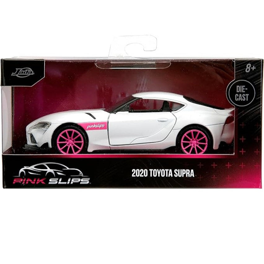 Toyota Supra W1 2020 GR modelbil i 1:32 skala. Die-cast. En stilfuld og realistisk miniature.