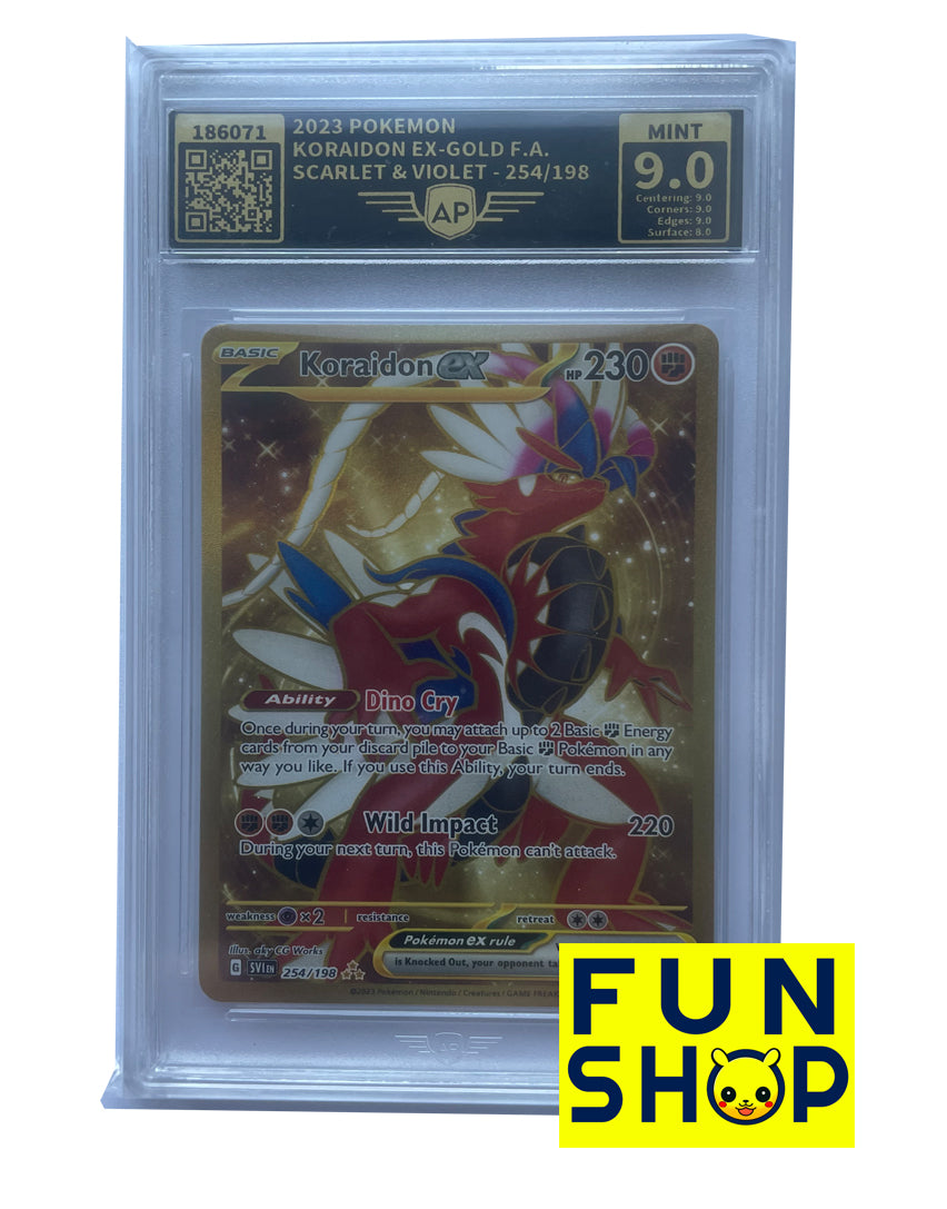 Koraidon ex 254/198 - Scarlet & Violet - graded Mint Fun-shop Koraidon ex 254/198 - Scarlet & Violet - graded Mint Fun-shop