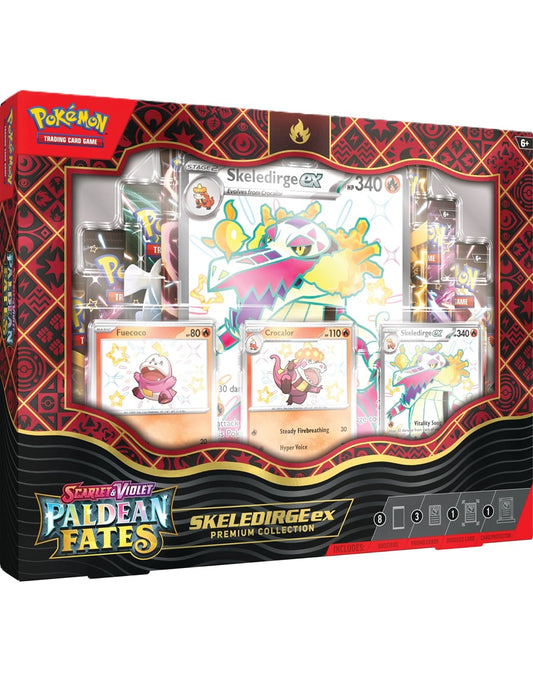 Pokémon TCG: Scarlet & Violet: Paldean Fates Premium Collection - Skeledirge ex