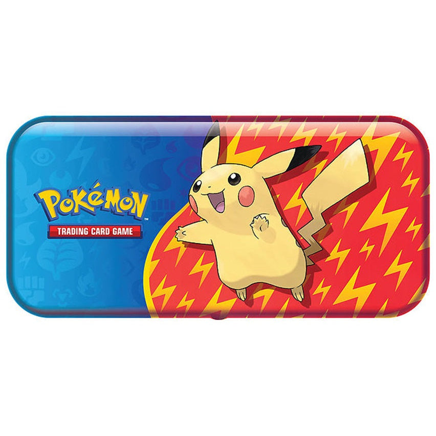 Pokémon Back to School Pencil Tin 2023 – praktisk og farverig, ideel til skole og kreativitet.