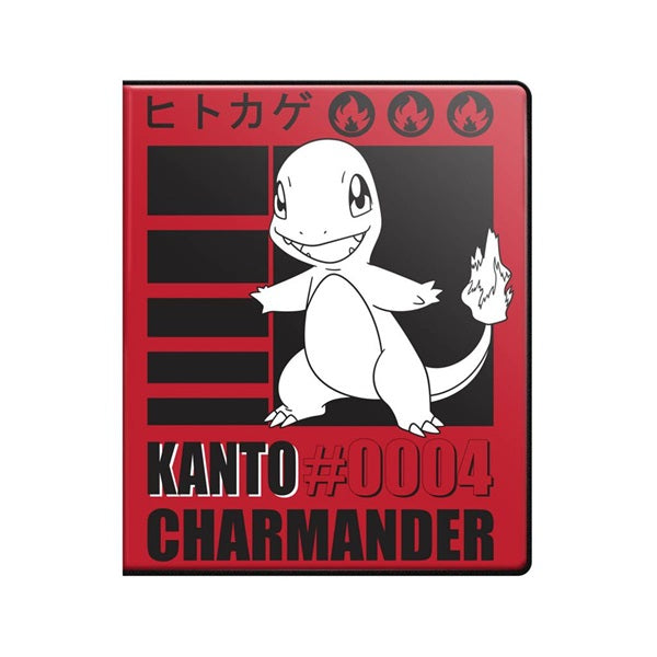 Pokémon Mega Charizard X & Mega Charizard Y 9‑Lommer Mappe med plads til 360 Pokémon‑kort.