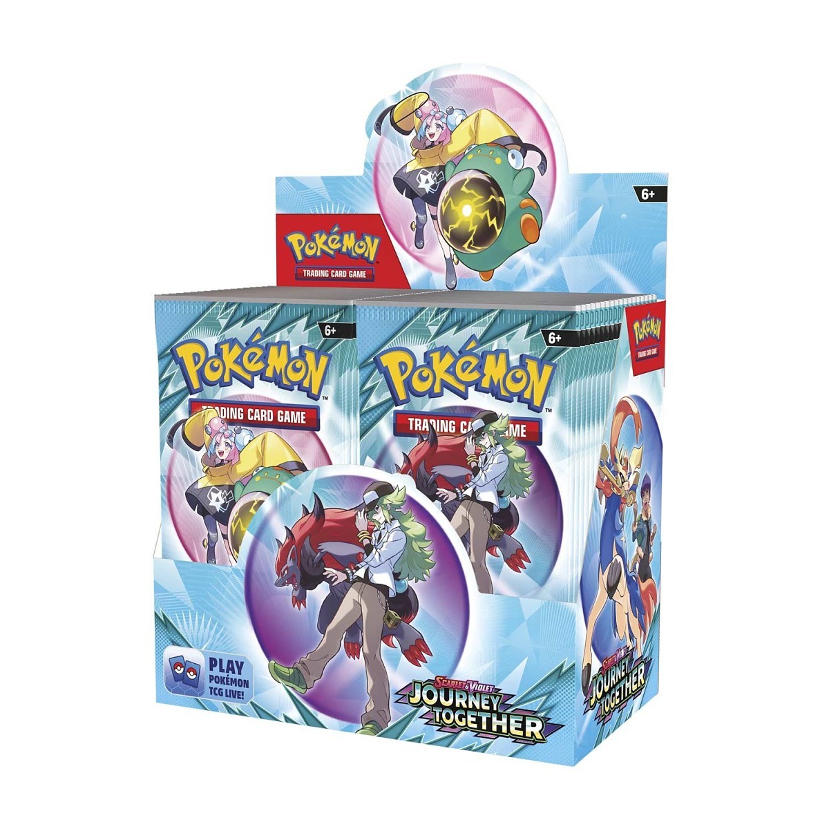 Pokémon TCG Journey Together Booster Box – en stærk tilføjelse med nye Scarlet & Violet kort til samlere og duel-entusiaster.