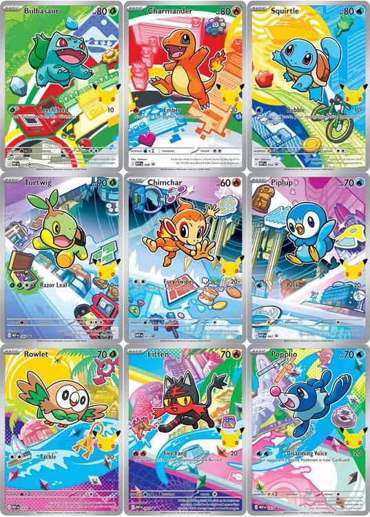Pokemon - First Partner Illustration Collection: Series 1