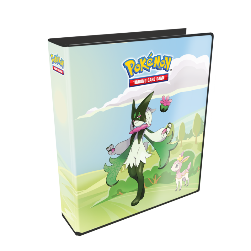 Pokémon Gallery Series Morning Meadow Ringbind – elegant og praktisk opbevaring til dine samlekort.