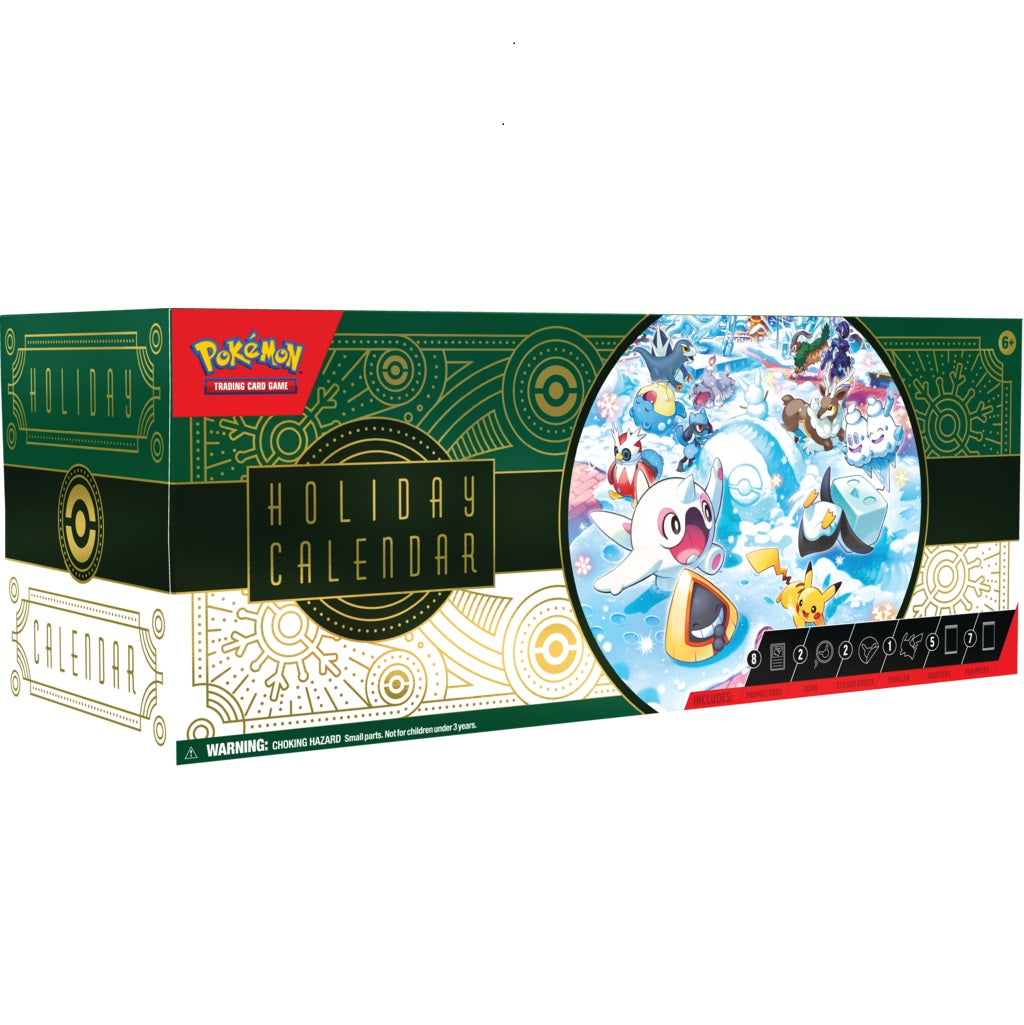 Pokémon TCG Julekalender 2024 – en spændende julekalender fyldt med Pokémon-kort og overraskelser til den perfekte decemberoplevelse.