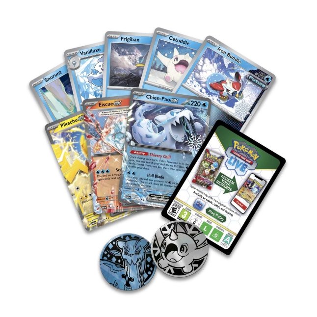 Pokémon TCG Julekalender 2024 indeholder masse af Promkort.