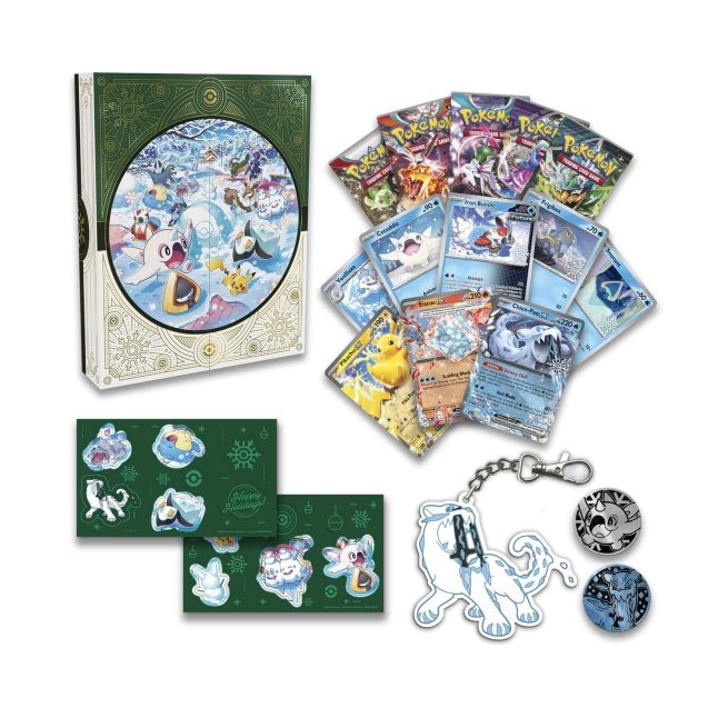 Pokémon TCG Julekalender 2024 – en spændende julekalender med masse spændende Pokémon ting.