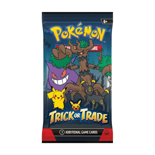 Trick or Trade 2024 BOOster Pakke er årets officielle Halloween-udgivelse fra Pokémon TCG, designet til at sprede gys og glæde blandt både børn og samlere.