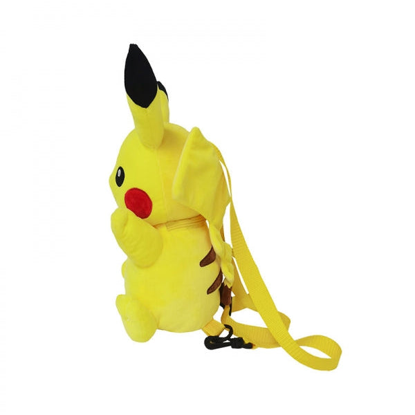 Pokémon rygsæk i plys – Pikachu-design, en sød og praktisk rygsæk.