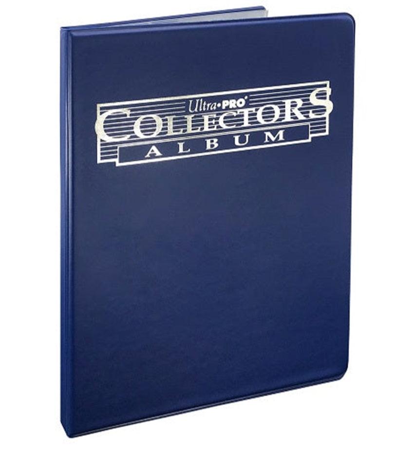 Ultra-PRO Collectors Album – blå mappe med 9-lommer til sikker opbevaring af dine samlekort.