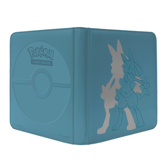 12-lommers PRO-bind med lynlås til Pokémon er designet til at samle og organisere sæt med dine yndlingssamlekort. 
