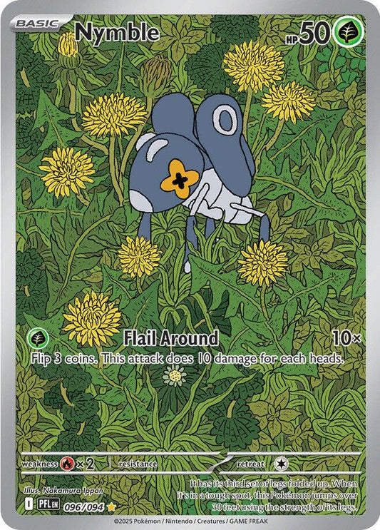 Nymble 096/094 Pokemon ME02 Phantasmal Flames