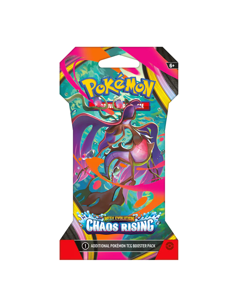 Mega Evolution: Chaos Rising ME04 Sleeved boosterpakke