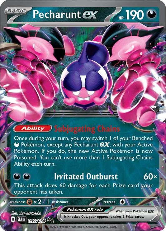 Pecharunt ex 039/064 Pokemon SV06.5 Shrouded Fable