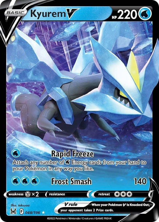 Kyurem V 048/196 Pokemon Sword & Shield Lost Origin