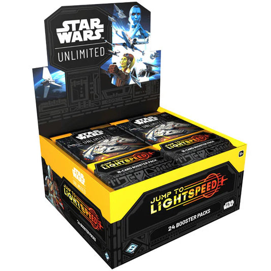 Star Wars: Unlimited TCG: Hoppa till ljushastighet - Booster Display