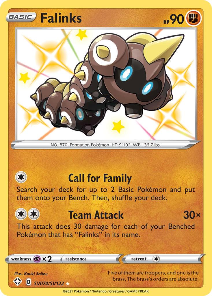 Falinks SV074/SV122 Pokemon - SWSH Shining Fates