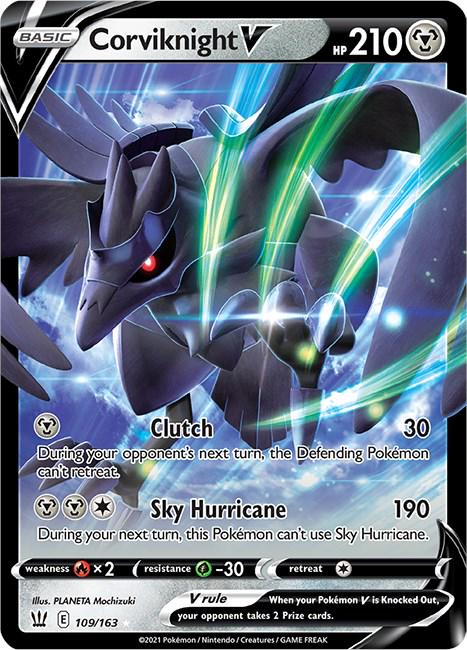 Pokemon Corviknight V - 109/163