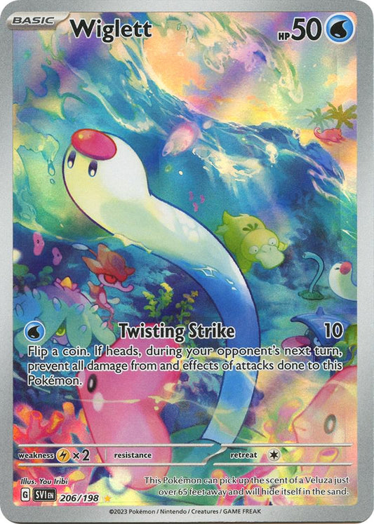 Wiglett 209/198 Pokemon Scarlet & Violet