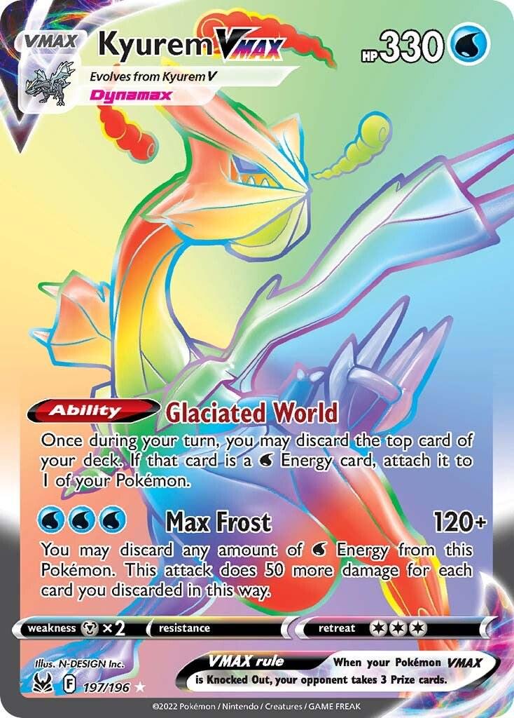 Kyurem VMAX – 197/196 Pokémon SWSH Lost Origin