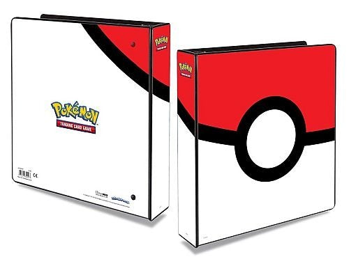 Pokémon ringbind med Poke Ball-design – perfekt til opbevaring af op til 360 kort. Stilfuldt og praktisk til samlere.