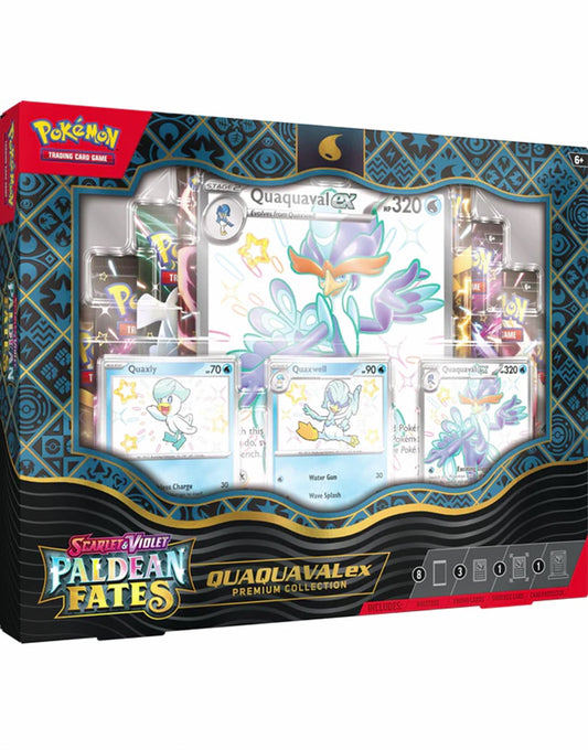 Pokémon TCG: Scarlet & Violet: Paldean Fates Premium Collection -Quaquaval ex