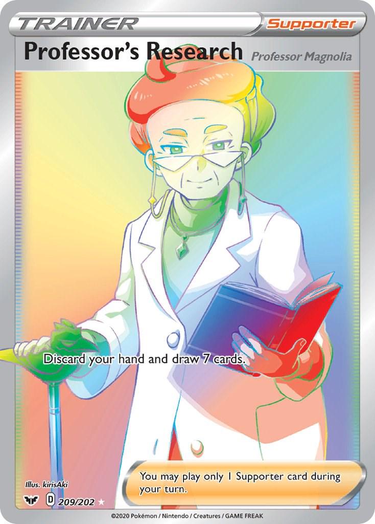 Professor’s Research - 209/202 Pokemon - Sword & Shield