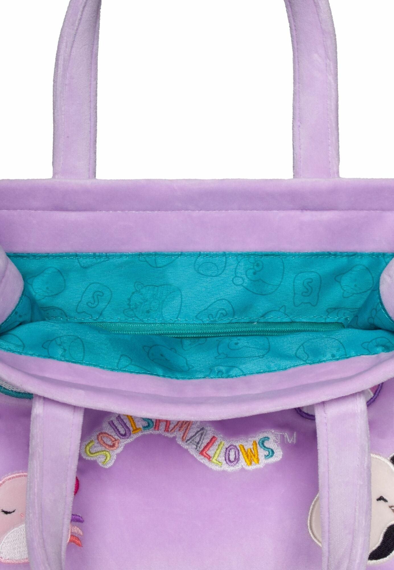 Squishmallows Purple Tote Taske med lilla design
