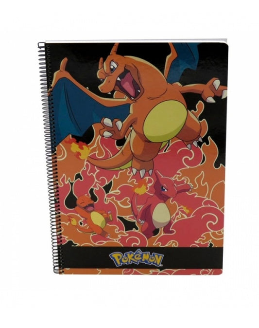 Pokémon folio Notebook 80 ark - Charmander