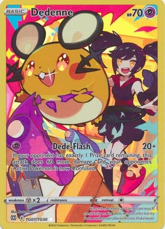 Dedenne TG07/TG30 SWSH Brilliant Stars Pokemon