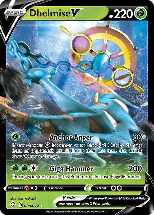 Dhelmise V - 009/072 Pokemon - Shining Fates