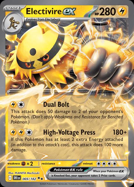 Electivire ex – 069/182 SV10 Destined Rivals