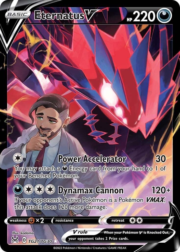 Eternatus V TG21/TH30 Pokémon SWSH Lost Origin