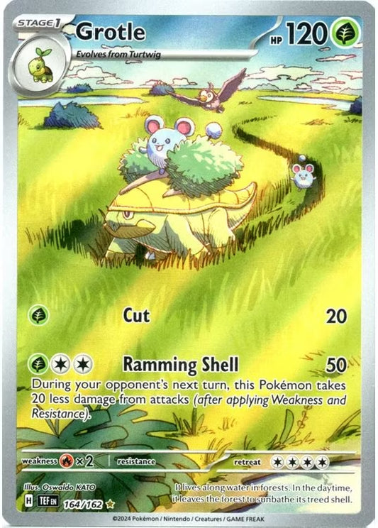 Grotle 164/162 Pokemon SV05 Temporal Forces