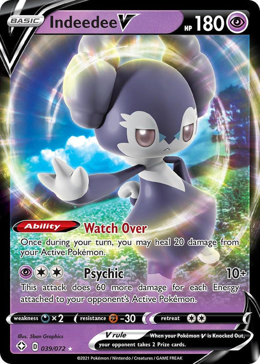 Indeedee V - 039/072 Pokemon - SWSH Shining Fates