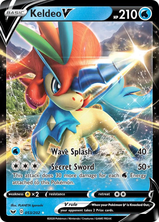 Keldeo V - 053/202 Pokemon - SWSH
