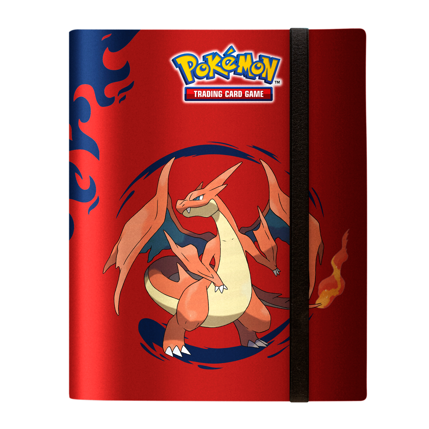 Pokémon Mega Charizard X og Mega Charizard Y 9‑Pocket Pro Binder er den ideelle løsning til at opbevare og beskytte dine samlekort.