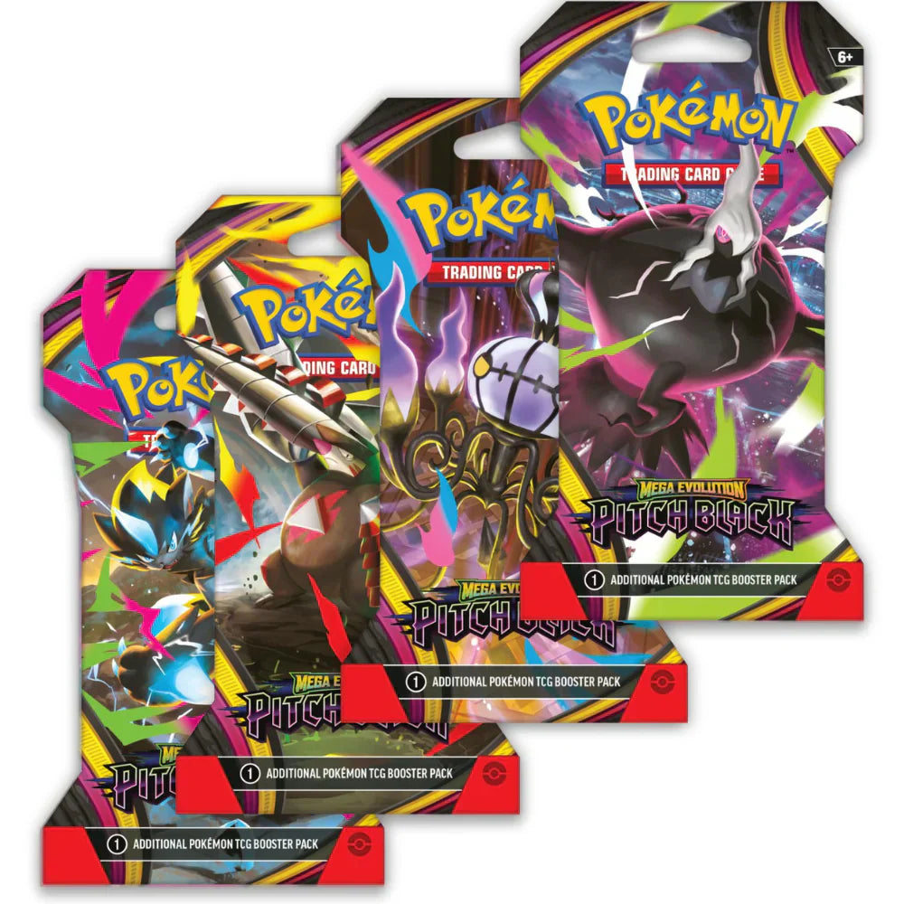 Mega Evolution: Pitch Black ME05 Sleeved boosterpakke-3