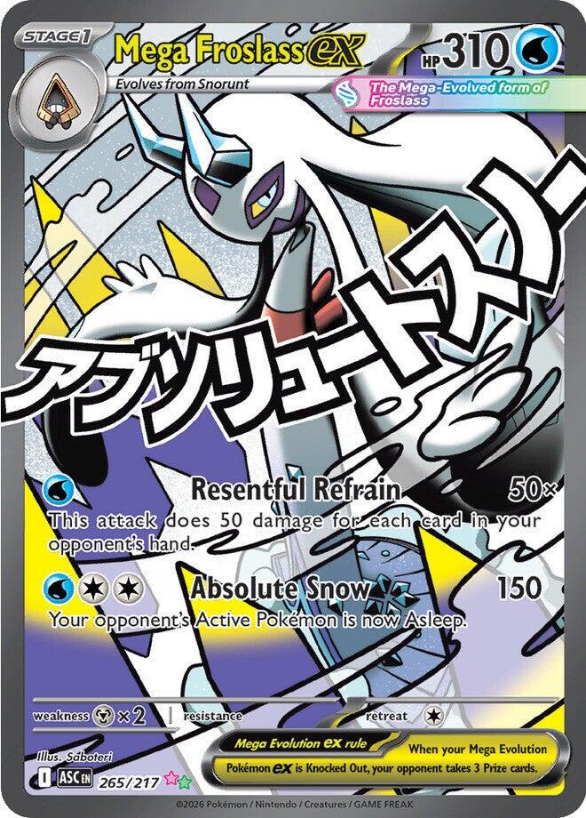 Mega Froslass ex 265/217 ME02.5 Ascended Heroes