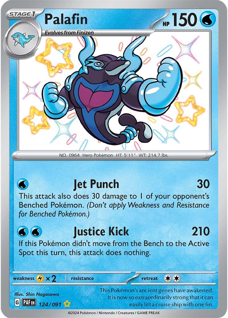 Palafin 124/091 Pokemon SV04.5 Paldean Fates
