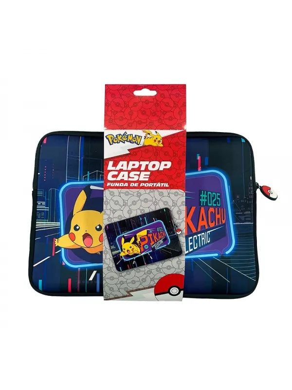 Pokémon Pikachu cover til bærbar –  "Pikachu-type electric", ideelt til beskyttelse af din laptop.