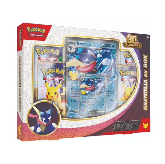 Pokemon 30th Celebration ME05.5 Greninja ex Box