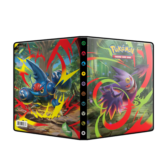 Pokémon ME 2 Phantasmal Flames 4 pkt portfolio til samlekort med 4 lommer pr. side