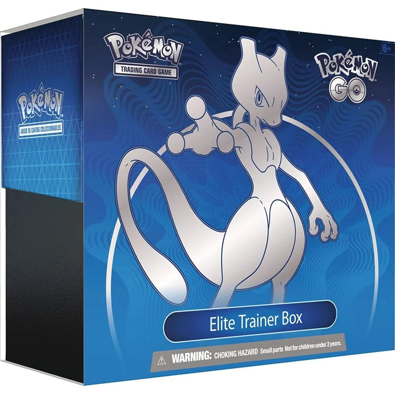 Pokémon GO Elite Trainer Box indeholder boosterpakker, kortbeskyttere og samleobjekter til Pokémon TCG-entusiaster.