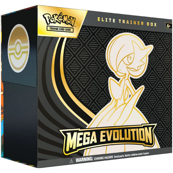 Mega Gardevoir Elite Trainer Box fra Pokémon TCG’s Mega Evolution-udvidelse.