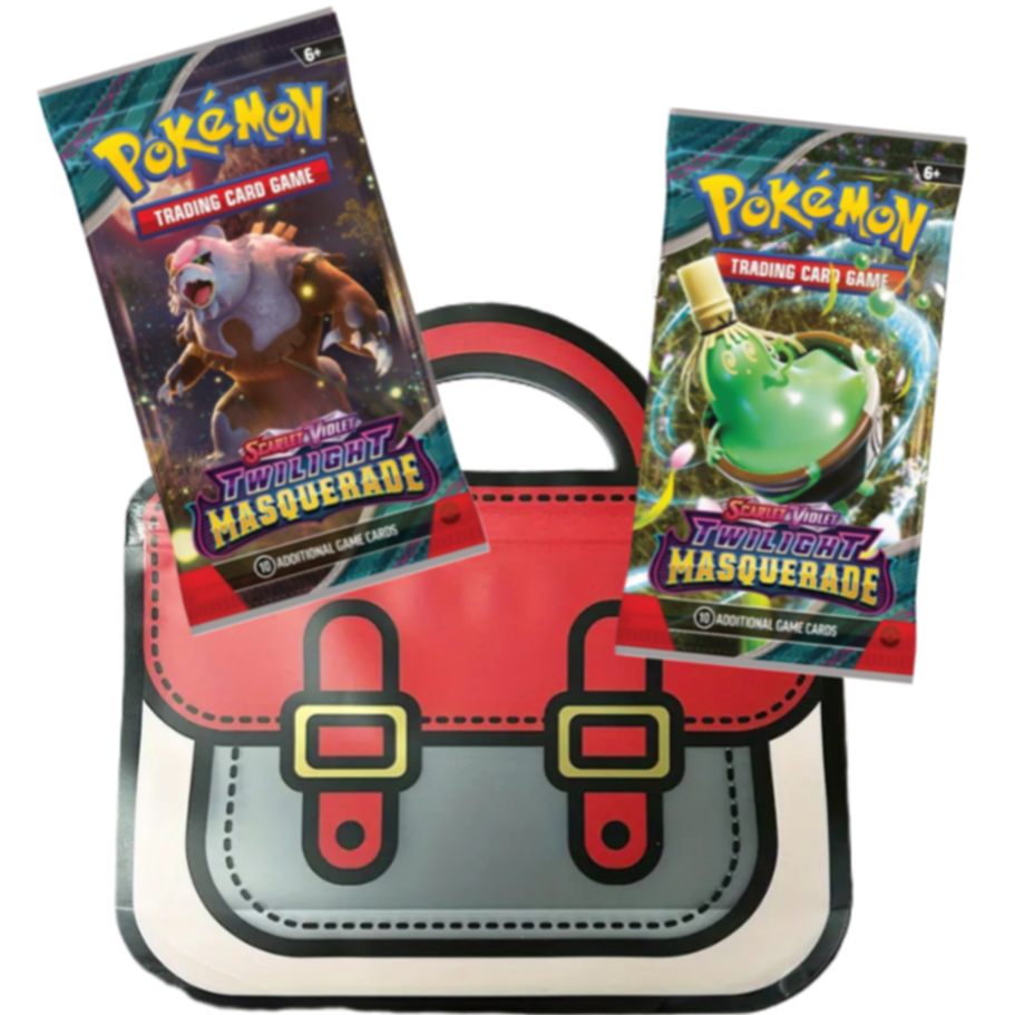 En prisvenlige goodie-bag, som indeholder 2 tilfældige booster-pakker fra Scarlet&Violet-serien-perfekt til enhver samler!