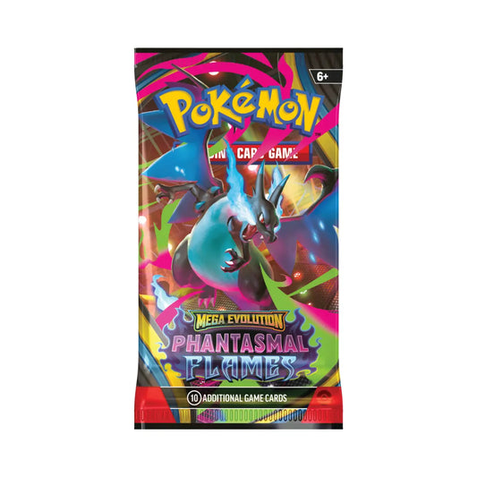 Pokemon TCG Mega Evolution: Phantasmal Flames Booster Pack - ME02