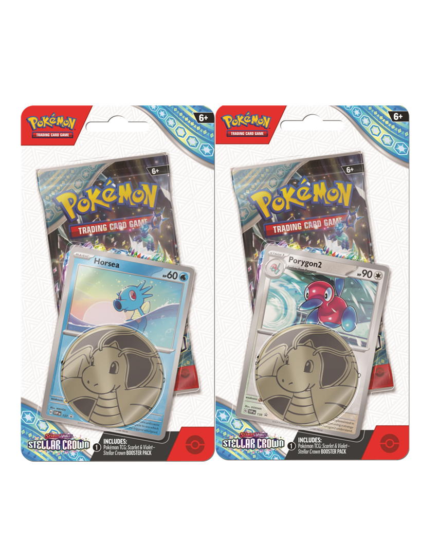 Pokémon TCG: Scarlet & Violet - Stellar Crown - Checklane Blister